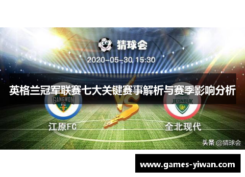 英格兰冠军联赛七大关键赛事解析与赛季影响分析 英格兰冠军联赛七大关键赛事解析与赛季影响分析